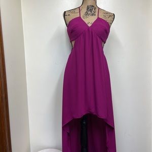 Express Magenta High Low Dress Cutouts Ladies 4